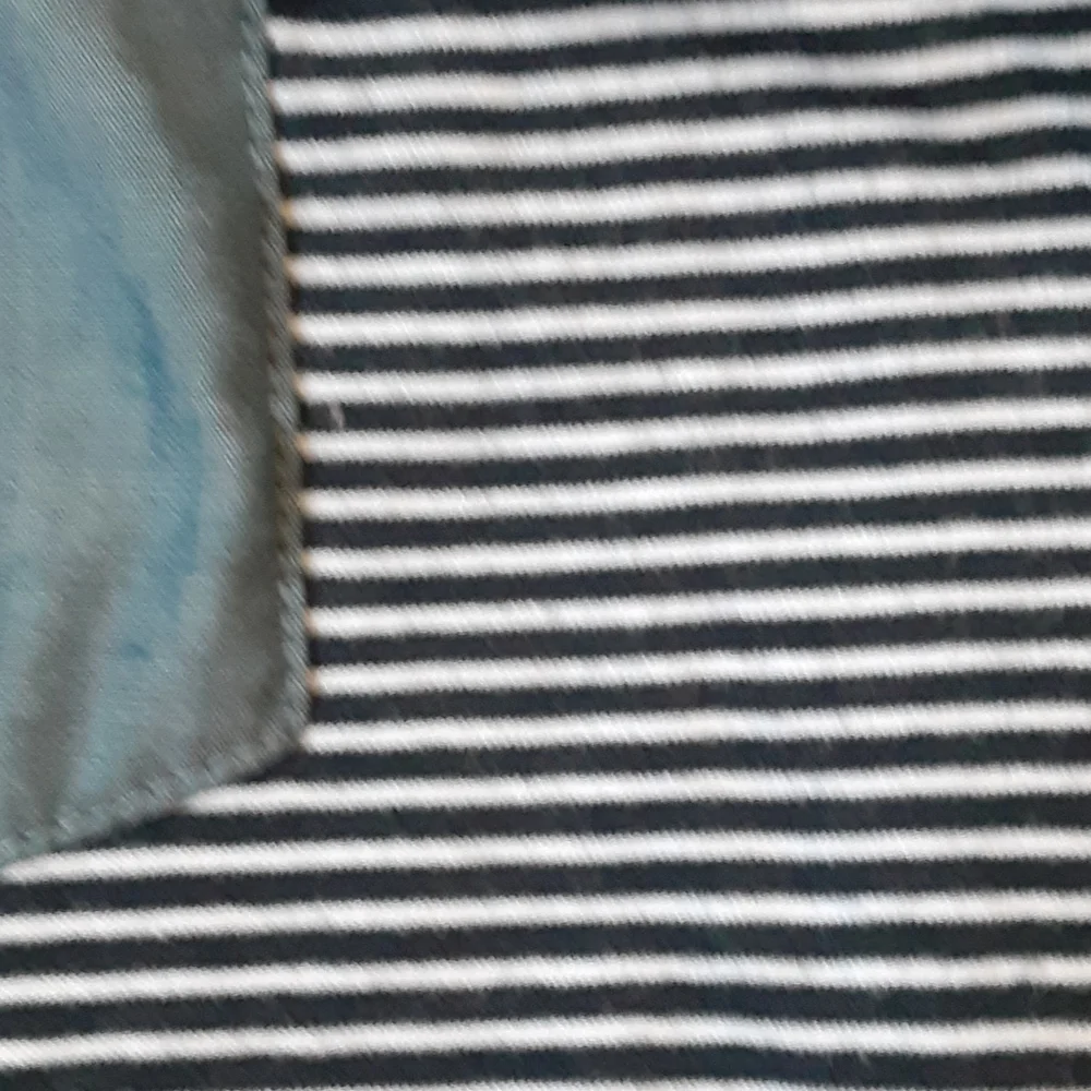 Penguin short sleeve blue and white striped shirt ,xl - Picture 9 of 9
